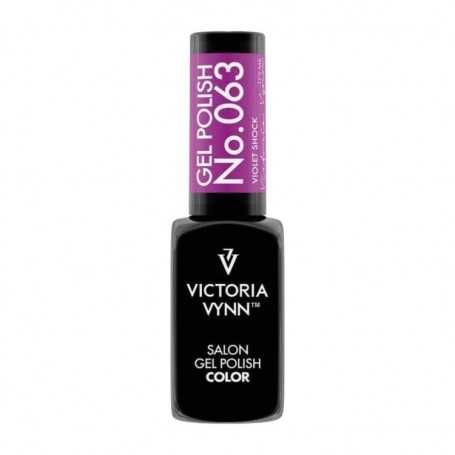 Gel Polish Color No. 063 Violet Shock 8 ml VICTORIA VYNN