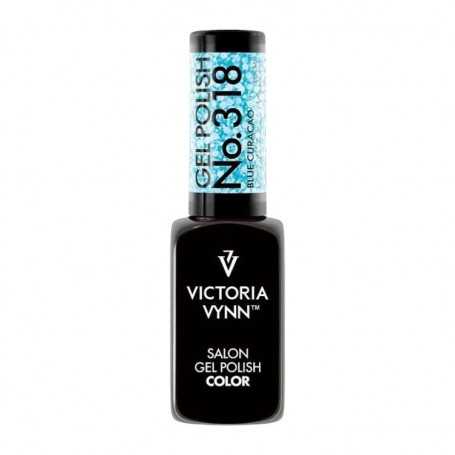 Gel Polish Color No. 318 Blue Curacao 8ml VICTORIA VYNN