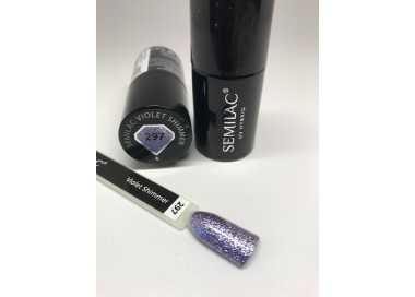 297 UV Lakier hybrydowy Semilac Violet Shimmer 7ml
