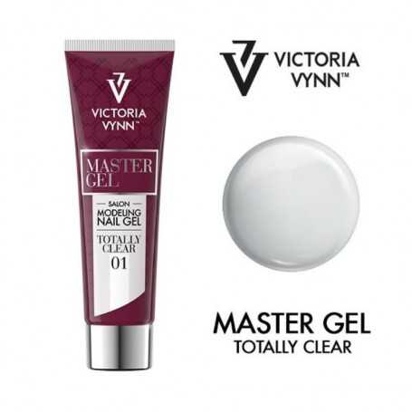 Master Gel Modeling Nail Gel Totally Clear 01 - 60g VICTORIA VYNN