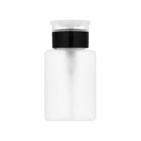 Dispenser with pump - white with black cap 150 ml
