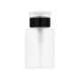 Dispenser with pump - white with black cap 150 ml
