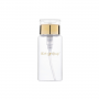 Dispenser with pump - white with pink cap 150 ml Gold