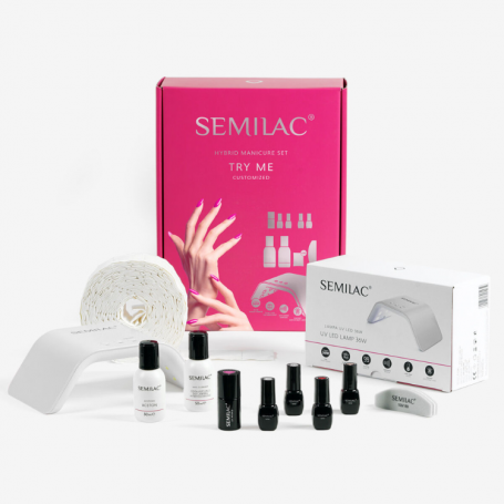 Starter set Semilac Try Me 36W Lamp WITH COLOR TO CHOOSE