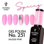 Gel Polish Color No. 251 Dazzle Pink 8ml VICTORIA VYNN