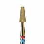 Nail drill bit in the shape of a truncated cone with grit 2in1 DuoCutter IQNAILS 3