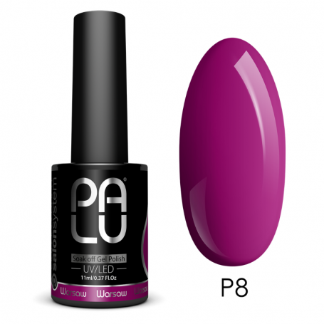 PALU - Hybrid Varnish Warsaw pink P8 - 11g