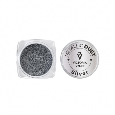 DUST Metallic Silver / 0,5g Pyłek Victoria Vynn