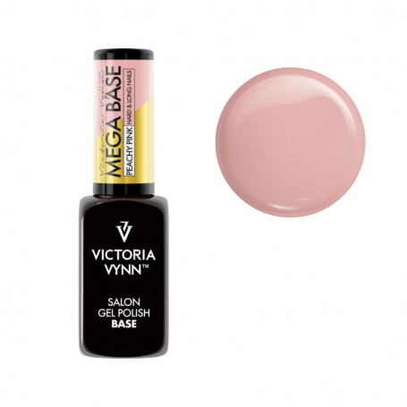 MEGA BASE PEACH PINK HARD & LONG NAILS VICTORIA VYNN 8 ml