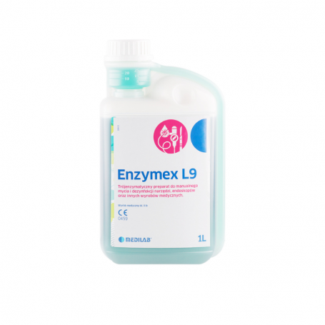 Enzymex L9 1L - Liquid preparation for manual cleaning and disinfection of medical tools
