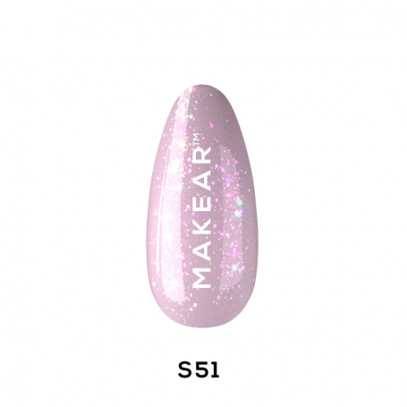 S51 Violet Groovy - Lakier hybrydowy MAKEAR
