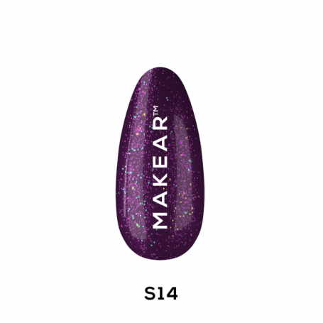 S14 Violetclaw Lakier hybrydowy 8ml Makear