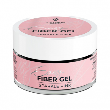 Żel Easy Fiber Gel Sparkle Pink 50ml Victoria Vynn