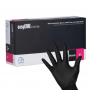 Easycare nitrile Black disposable diagnostic and protective nitrile gloves, size S, black, 100 pcs