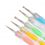 Double-sided probe, set of 5 colors