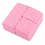 Perforated AlleMed dust-free nail pads pink 5x5 cm 250pcs