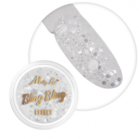 MollyLac Bling Bling Effect Nail Powder 1g No. 01 (9)