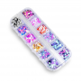 Nail art confetti in a cassette, decoration no. 78, 12 pcs.