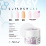 Claresa Żel budujący SOFT&EASY builder gel milky white 90g