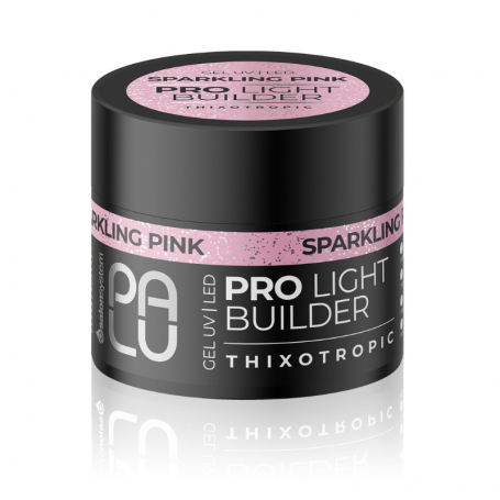 Palu Pro Light Builder Sparkling Pink Gel - 12g