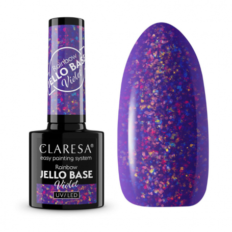 Claresa Rainbow Jello Base Violet 5g