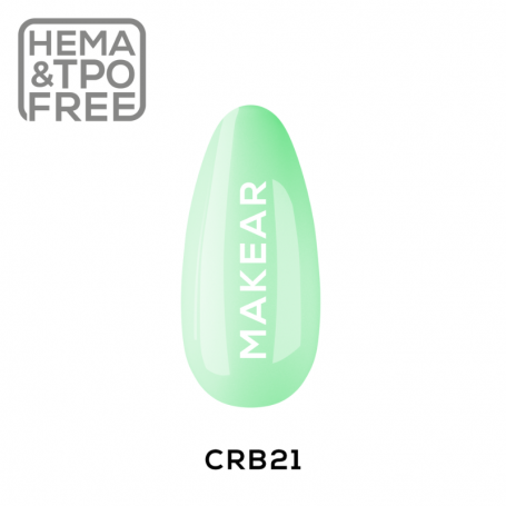 CRB21 Bubble Green - Color Rubber Base 8ml Makear