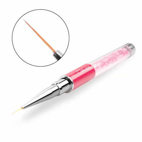 Clavier 7mm Nail Art Brush - Pink