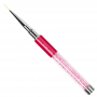 Clavier 7mm Nail Art Brush - Pink