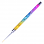 Pro Liner rainbow decoration brush, bristle length 11mm MollyLac (6)