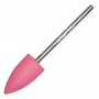 Pink flame rubber milling cutter silver shaft G1020K