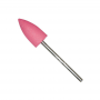 Pink flame rubber milling cutter silver shaft G1020K