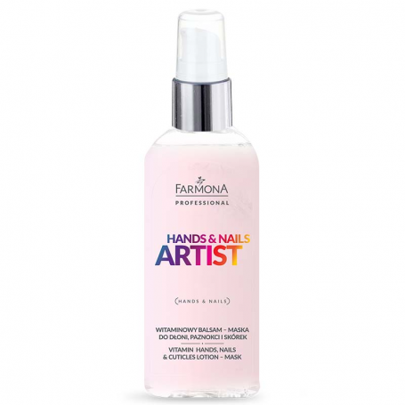 Witaminowy balsam maska do dłoni paznokci i skórek Hands nails artist Farmona 50 ml