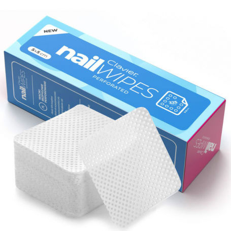 Perforated nail wipes, dust-free Clavier Nail Wipes – 325 pcs., manicure