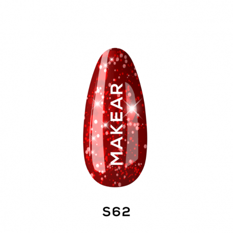 S62 Red Star Lakier hybrydowy 8ml Makear