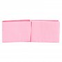 Aseo Med medical pads , laminated, pink , 50 pcs