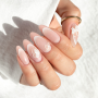 Gradient French nail stickers self-adhesive french ombre smile line white SD-1933 approx. 23pcs.