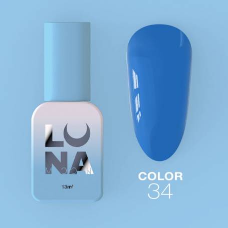 Gel polish Color №34 - 13ml LUNAMOON