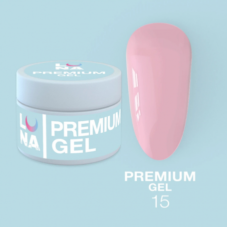 Żel do przedłużania Premium Gel №15 30ml LUNAMOON