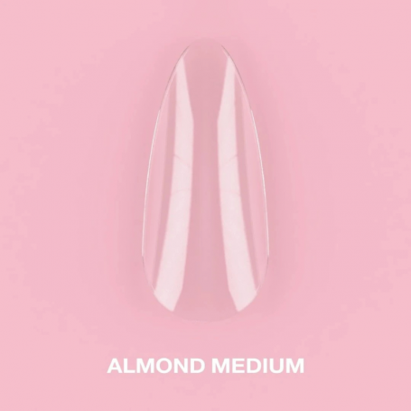 Almond Medium Gel Tips LUNAMOON