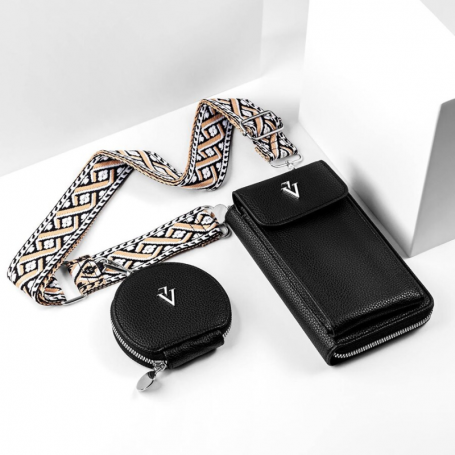 Victoria Vynn - mini bag for phone and small items - black