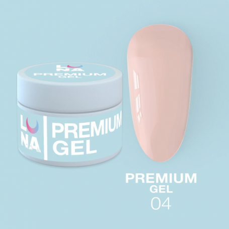 Żel do przedłużania Premium Gel №4 - 15ml LUNAMOON