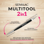 Semilac Multitool 2in1 Brush