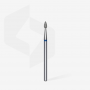 Diamond nail drill bit drop blue EXPERT diameter 2.3 mm / working part 5 mm