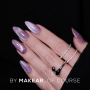 MCL02 Fluffy violet  - Lakier Hybrydowy Cat Eye 8ml Makear