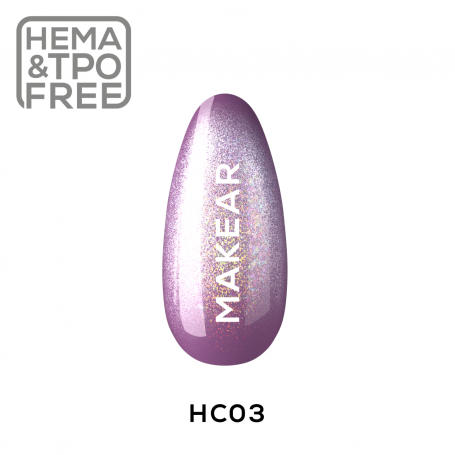 HC03 Holo Cat Eye - Lakier Hybrydowy Cat Eye 8ml Makear