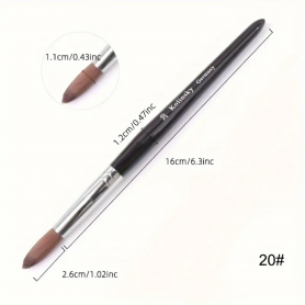 Kolinsky Acrylic Brush – Size 20 Kolinsky Acrylic Brush – Size 20