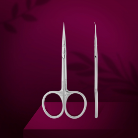 Staleks Professional cuticle scissors with hook EXCLUSIVE 23 TYPE 1 (magnolia) Staleks Professional cuticle scissors with hook EXCLUSIVE 23 TYPE 1 (magnolia)