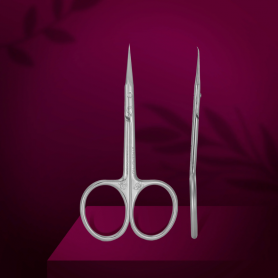 Staleks Professional cuticle scissors with hook EXCLUSIVE 21 TYPE 2 (magnolia) Staleks Professional cuticle scissors with hook EXCLUSIVE 21 TYPE 2 (magnolia)
