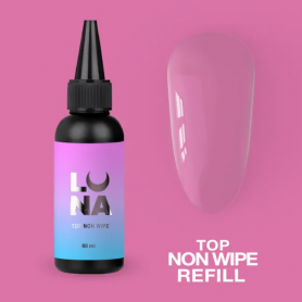 Lunamoon Top Non Wipe 60 ml – No Wipe Top Coat for Gel Polish (Refill) Lunamoon Top Non Wipe 60 ml – No Wipe Top Coat for Gel Polish (Refill)