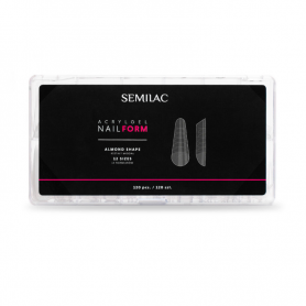 Semilac Acrylgel Nail Forms Almond 120 pcs Semilac Acrylgel Nail Forms Almond 120 pcs